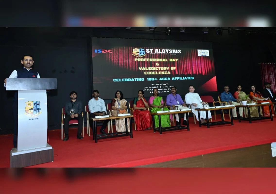 St Aloysius University hosts Professional Day 2026, honours ACCA affiliates - News Karnataka