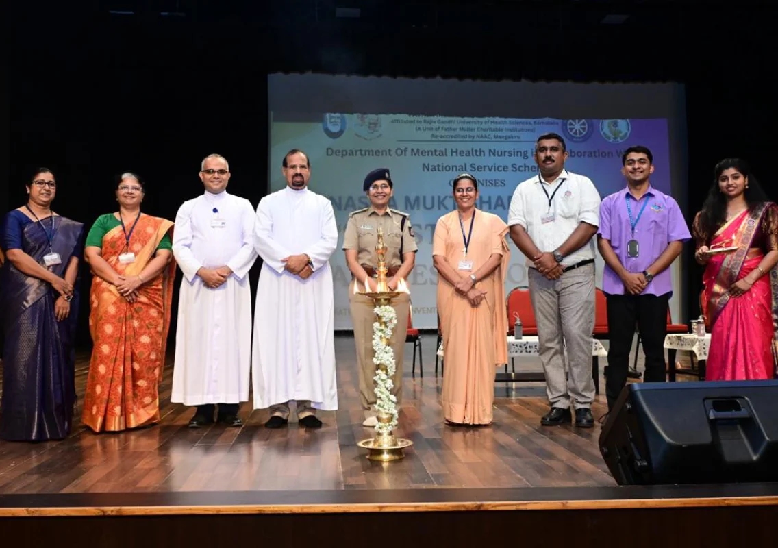 Father Muller College observes Nasha Mukt Bharat Abhiyan - News Karnataka