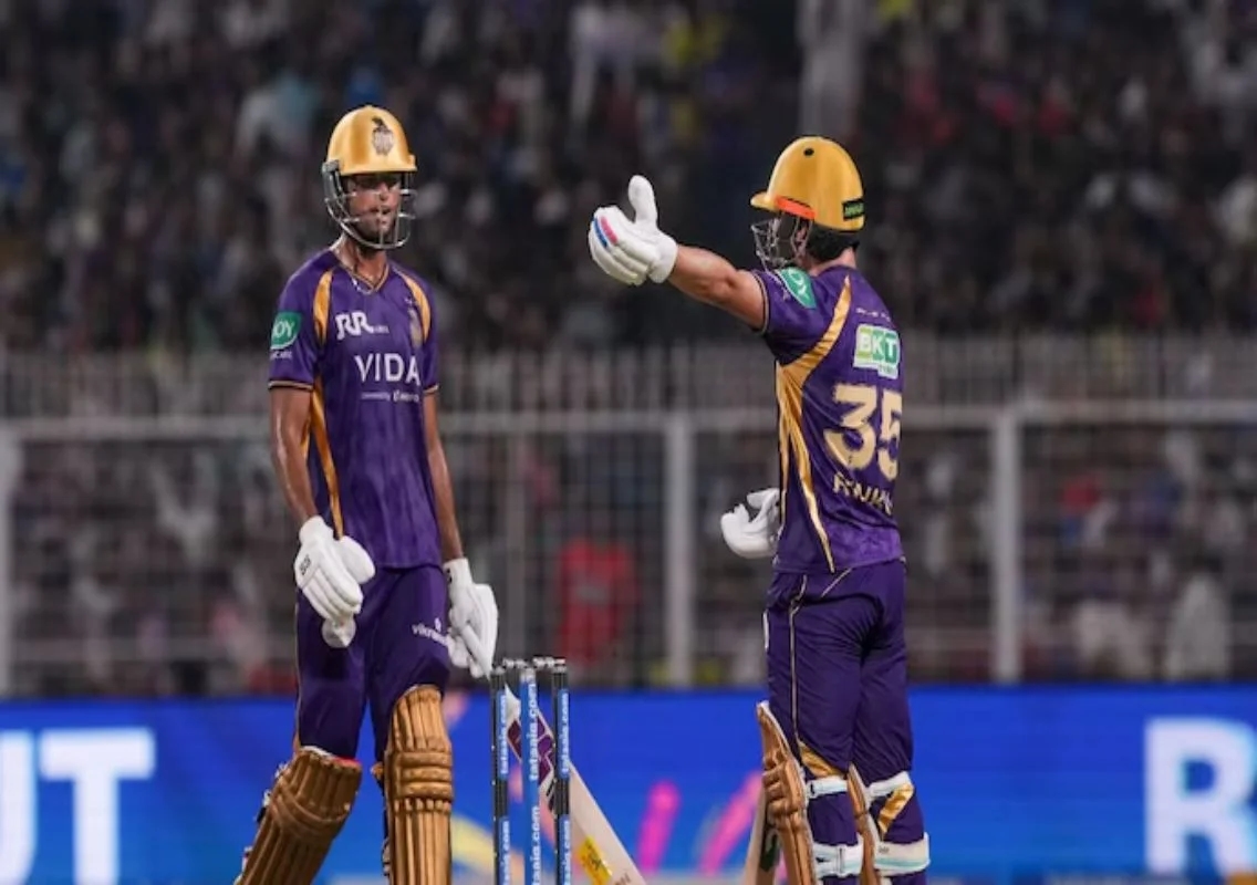 KKR collapse after costly run-outs vs SRH - News Karnataka
