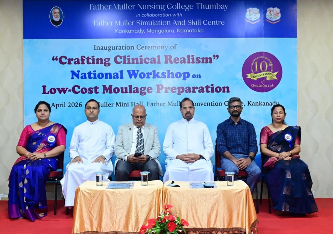 Father Muller hosts national workshop on low-cost moulage preparation - News Karnataka