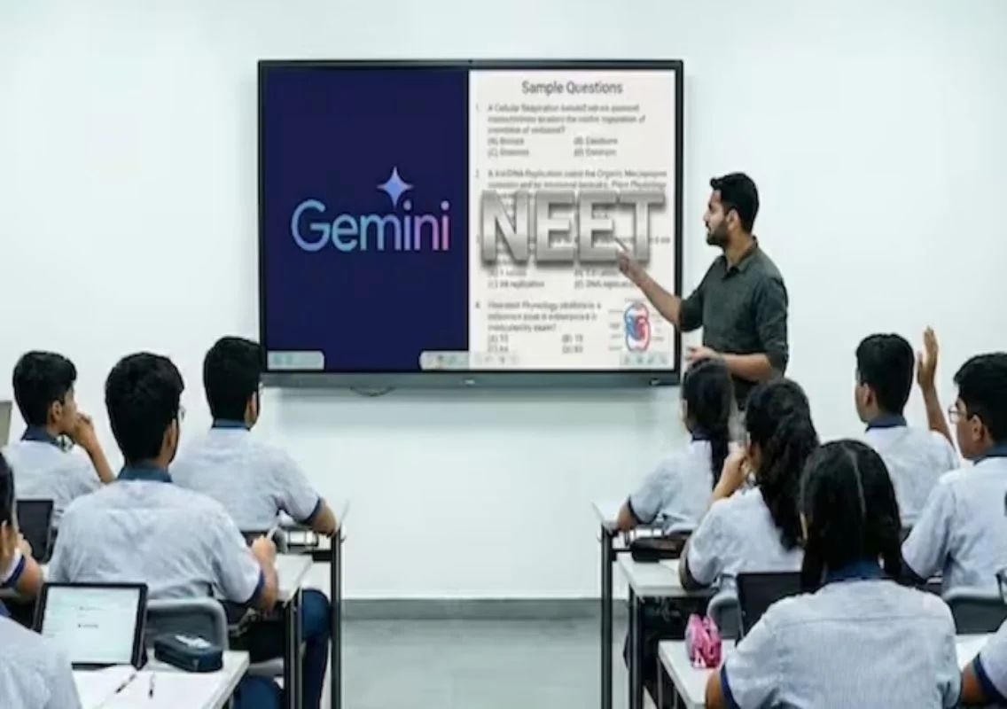 Google Gemini offers free NEET mock tests in India - News Karnataka