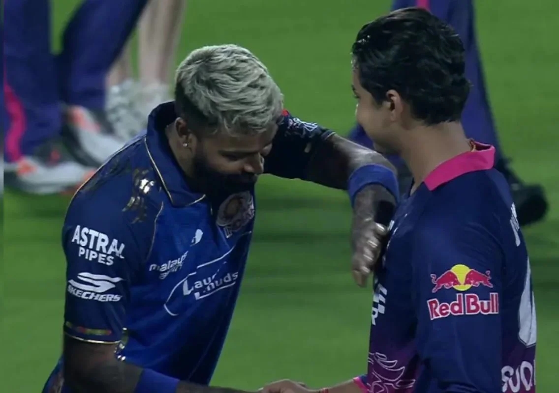 Hardik Pandya praises Sooryavanshi after RR vs MI IPL 2026 - News Karnataka