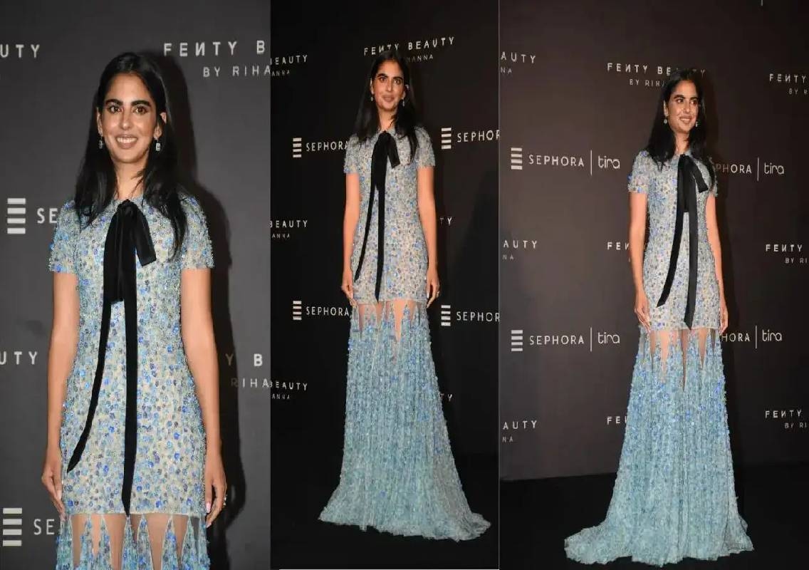 Isha Ambani’s soft glam Dior look stands out - News Karnataka