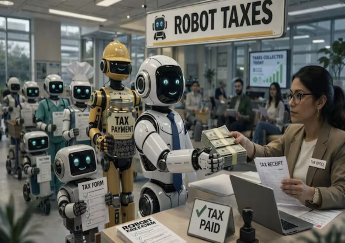 Sam Altman suggests robot tax in AI future - News Karnataka
