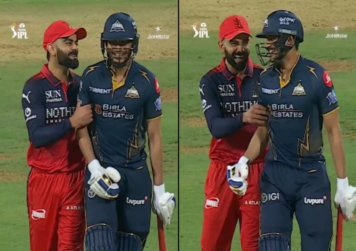 Kohli-Gill banter goes viral in IPL 2026 - News Karnataka