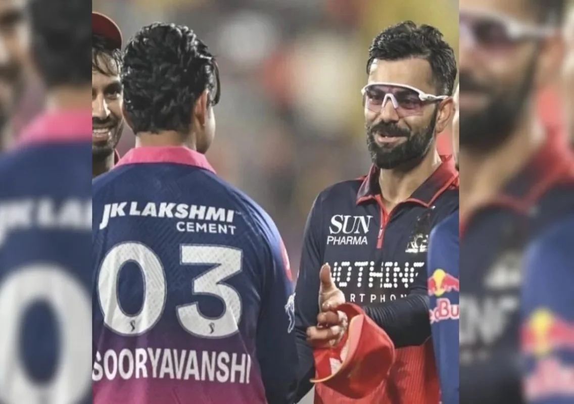 Kohli’s gesture for Sooryavanshi wins hearts - News Karnataka