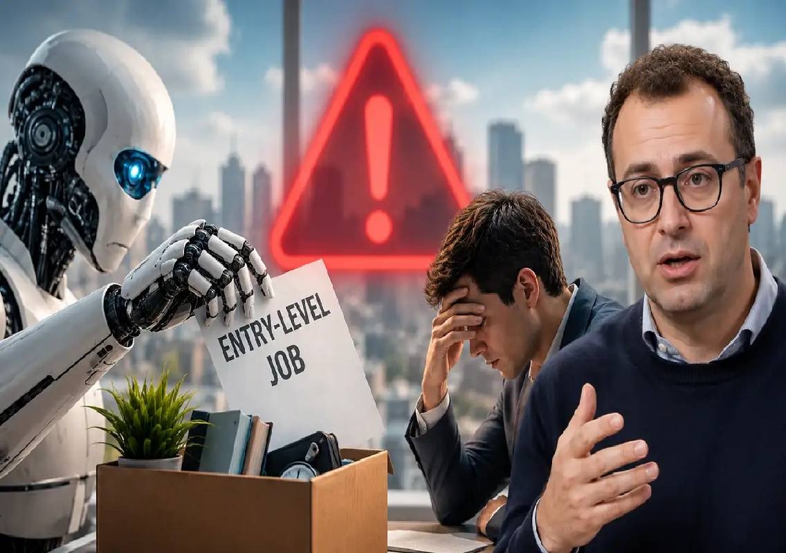 Anthropic CEO warns AI may wipe out entry-level jobs - News Karnataka