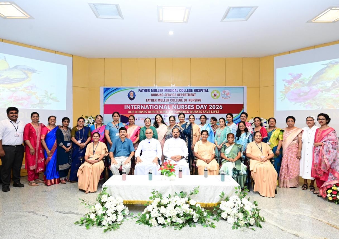 International Nurses Day 2026 celebrated at Father Muller - News Karnataka