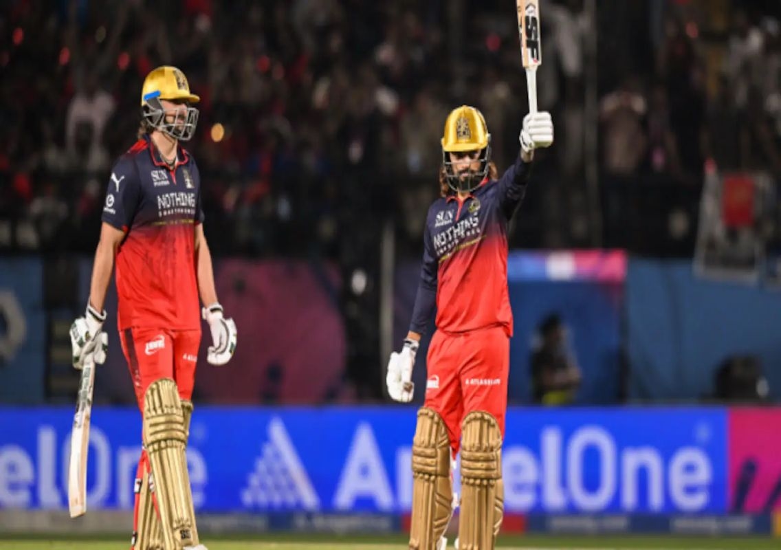 RCB smash record 254 in IPL playoff vs GT - News Karnataka