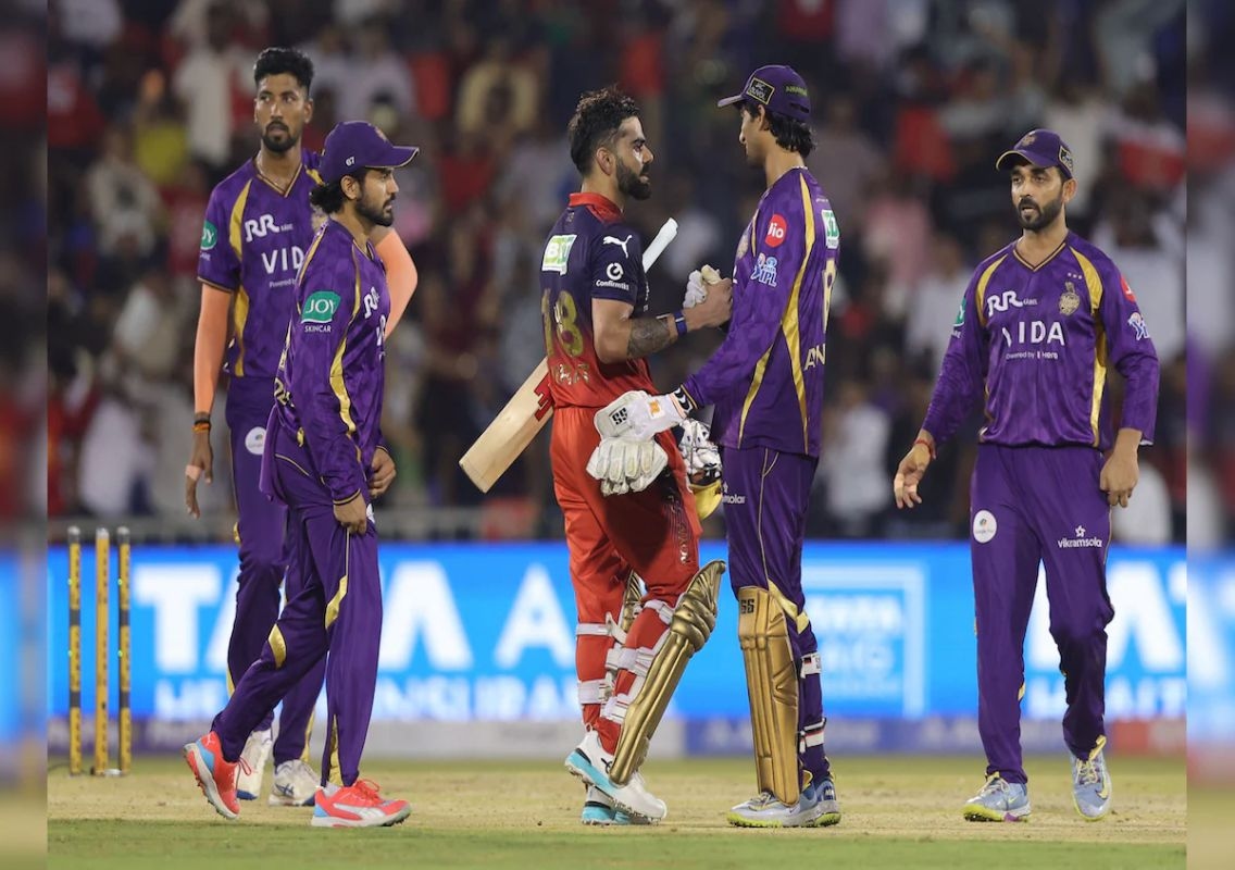 RCB near IPL playoffs, KKR face elimination blow - News Karnataka