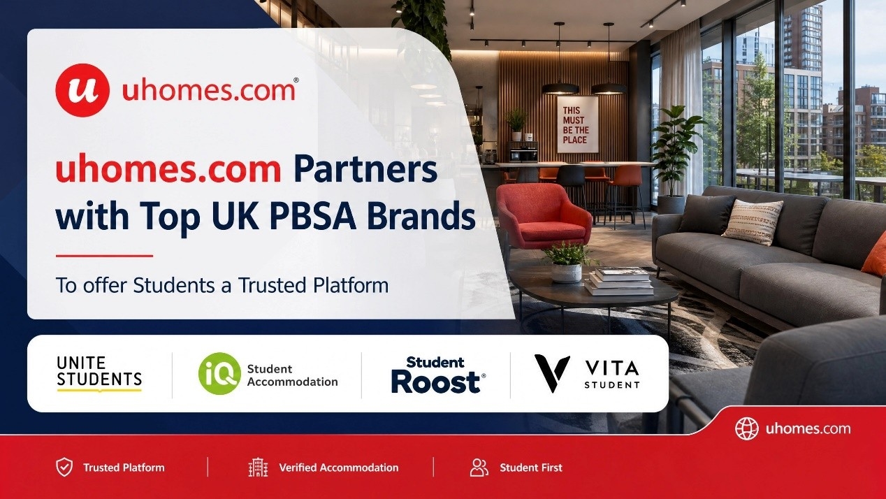 uhomes.com Partners with Top UK PBSA Brands to Offer Students a Trusted Platform - News Karnataka