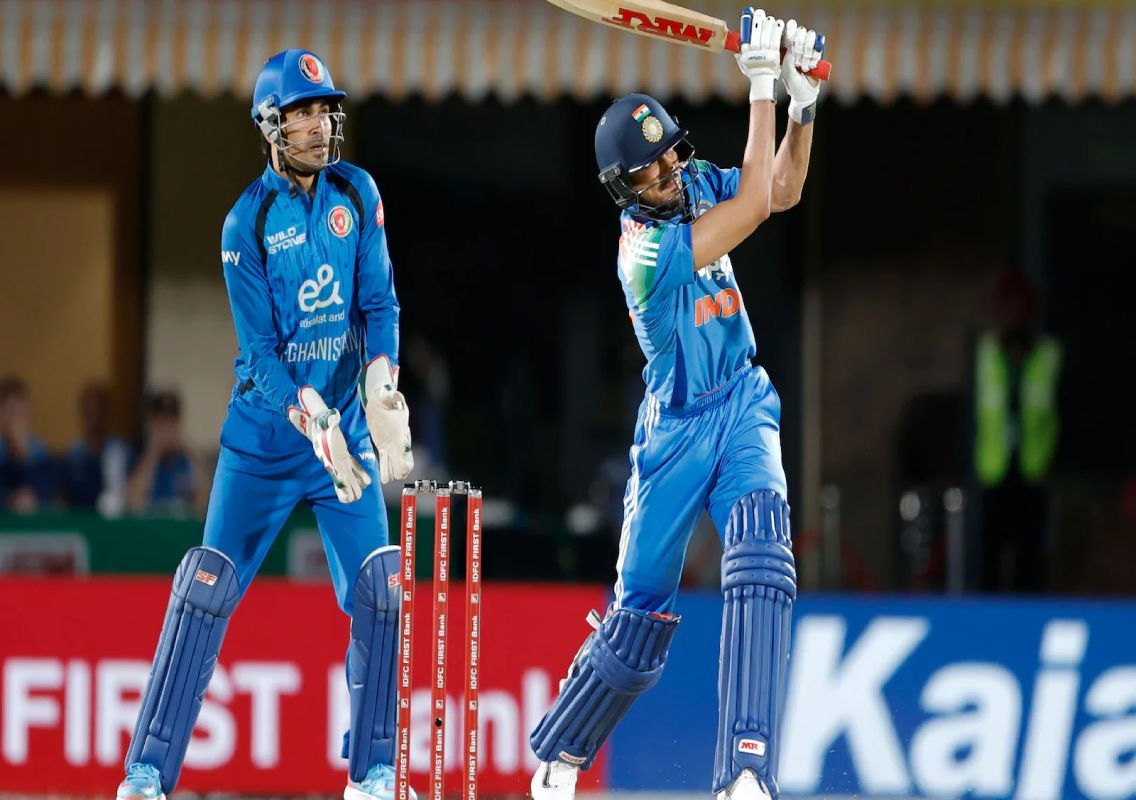 India beat Afghanistan in rain-hit ODI opener - News Karnataka