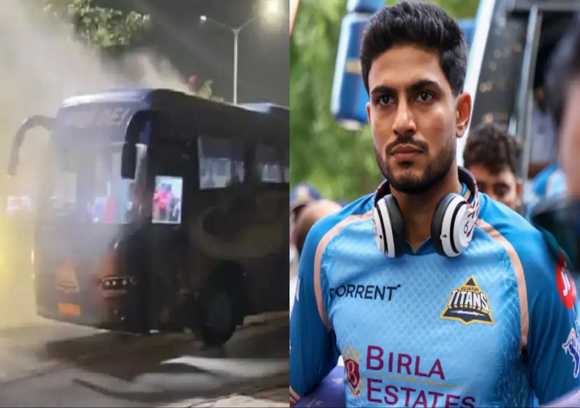 Gujarat Titans bus scare after IPL 2026 final - News Karnataka