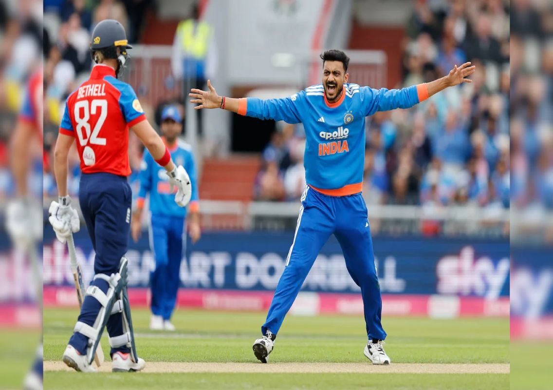 Axar Patel becomes first Indian spinner with 100 T20I wickets - News Karnataka