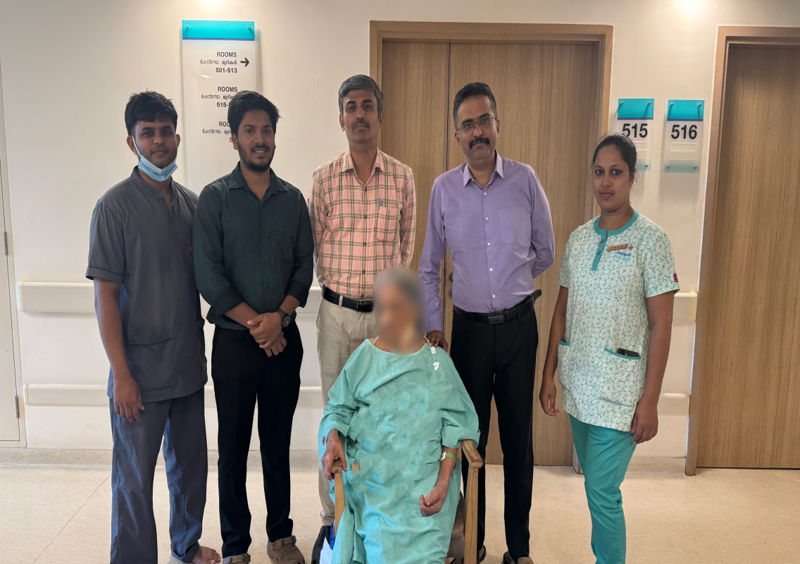 KMC Hospital Mangaluru Successfully Treats 94-Year-Old Stroke Patient with Timely Mechanical Thrombectomy - News Karnataka