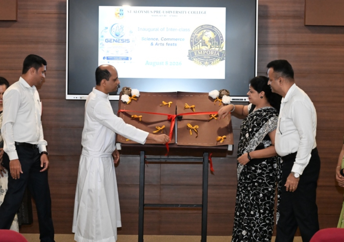 St Aloysius PU College concludes Genesis and Emporia 2026 - News Karnataka