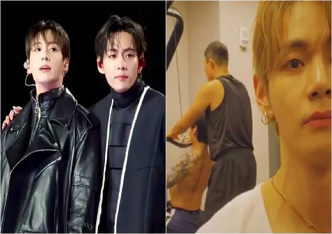 BTS V reveals hearing loss during Weverse live - News Karnataka