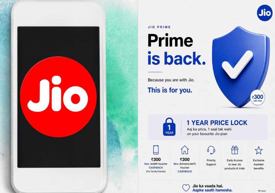 Jio Prime returns with one-year price guarantee - News Karnataka