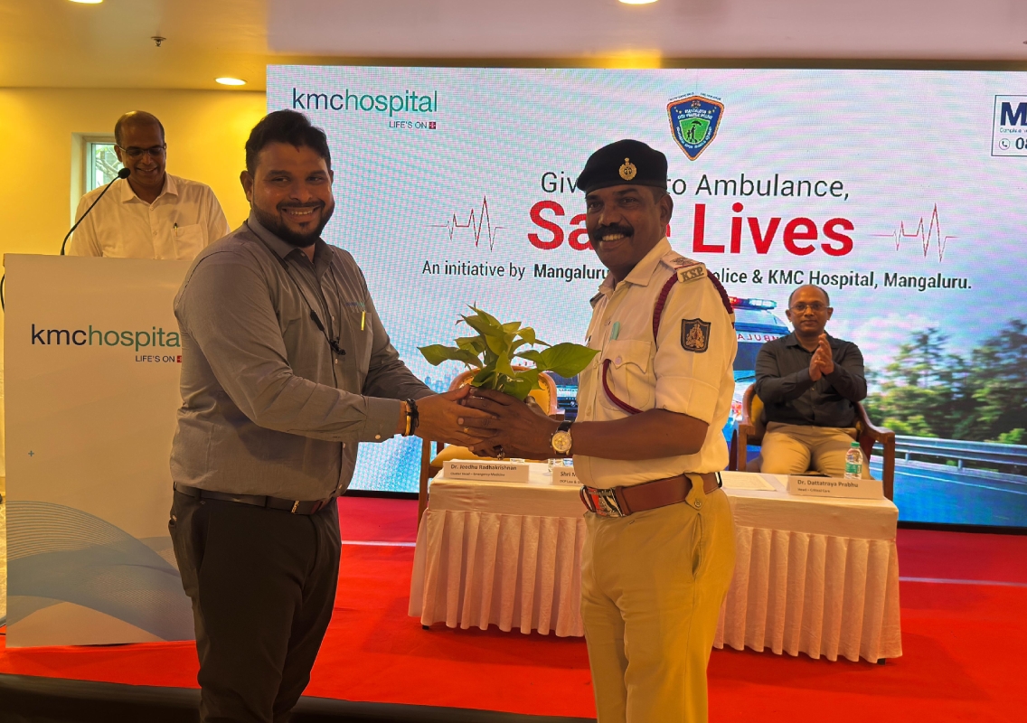 KMC Hospital holds ambulance awareness rally in Mangaluru - News Karnataka