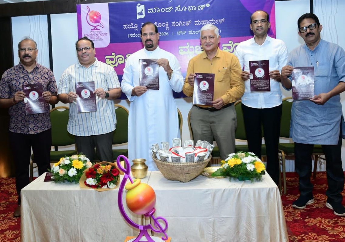 Mandd Sobhann launches campaign for World Konkani Music Mega Convention - News Karnataka