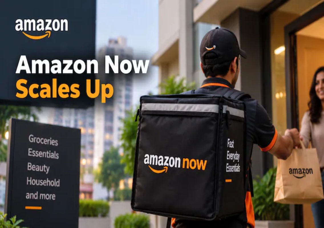 Amazon Now crosses $1 billion sales in India - News Karnataka