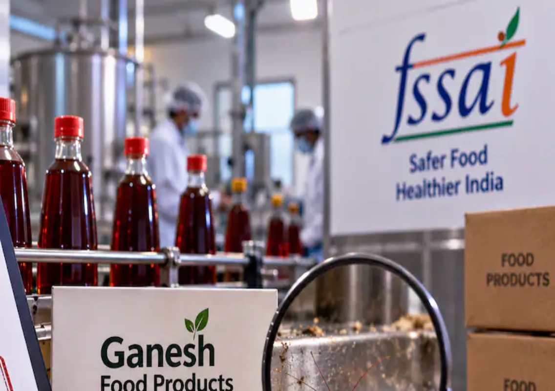 FSSAI suspends Ganesh Products licence over violations - News Karnataka