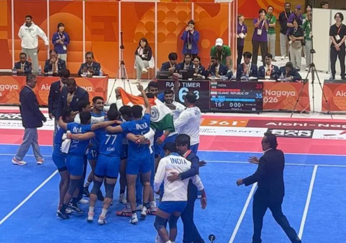 Asian Games 2026: India retain men’s kabaddi gold - News Karnataka