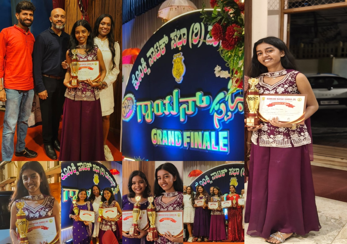 Rishal Melba Crasta wins Konkani singing hat-trick - News Karnataka