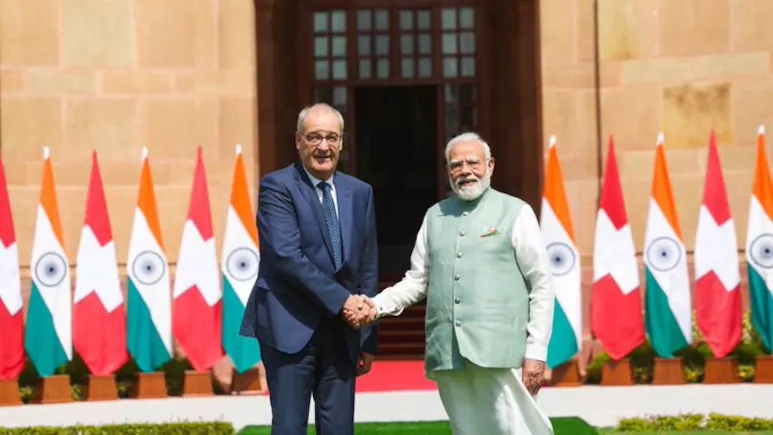 Swiss President calls India a long-term business partner - News Karnataka