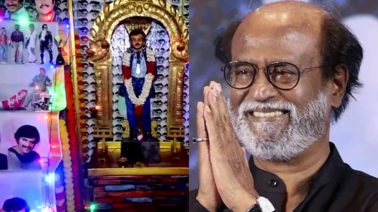 Rajinikanth fan creates 230-character Navratri kolu - News Karnataka