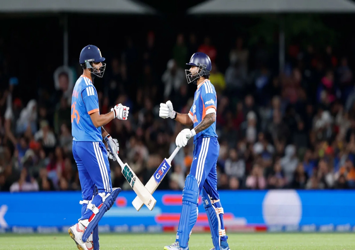 India Set T20I Chase Record Against New Zealand - News Karnataka