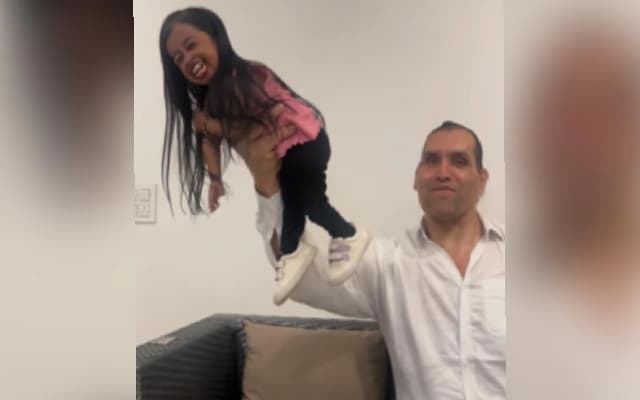 Video: The Great Khali Lifts World’s Shortest Woman, Internet Reacts