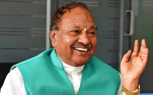 Eshwarappa Asks Why No Action Against Somashekhar and Hebbar So Far