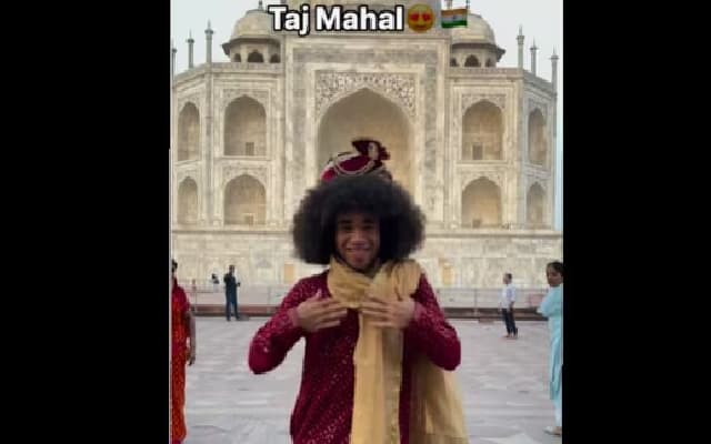 German Influencer’s Dance Video At Taj Mahal Goes Viral