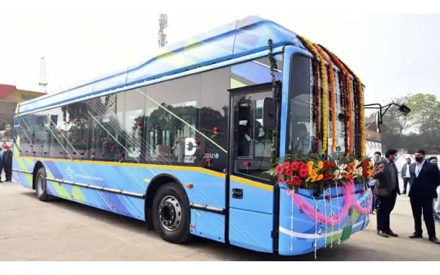 Belagavi Set with Developments for Electric Bus Revolution