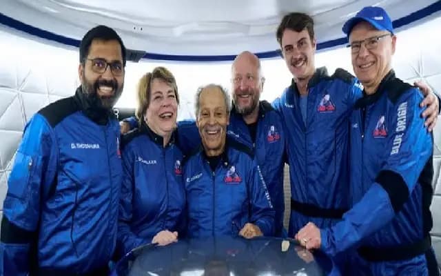 Indian Space Tourist Makes History with Blue Origin’s NS-25 Mission