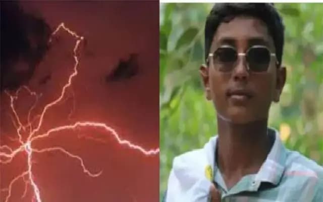 Tragic Lightning Strike Claims Life of Teenage Boy in Sirsi Taluk