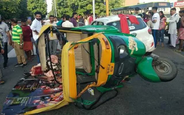 Fatal Accident in Panemangaluru: Passenger Dies After Rickshaw Overturns