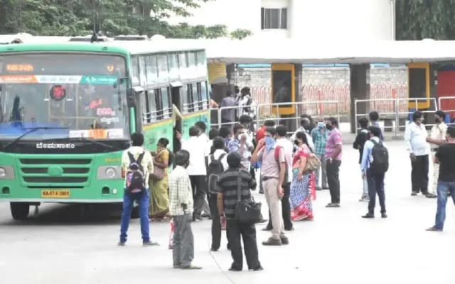 BMTC Offers Free Bus Rides for SSLC Students During Exams