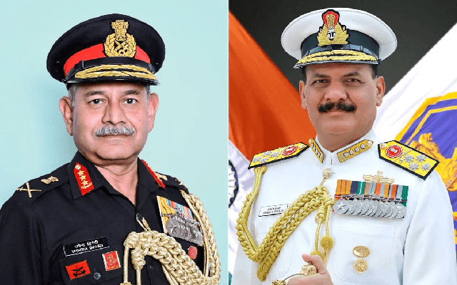 In A First, Classmates To Be Chiefs Of Indian Army And Navy Together