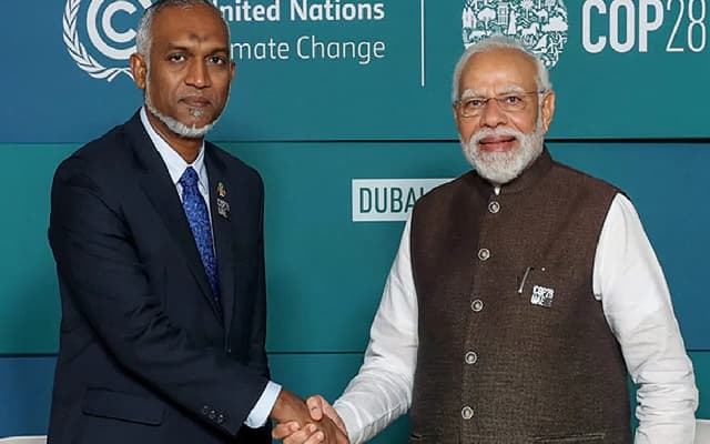 Maldives President Congratulates Modi Amidst Tensions