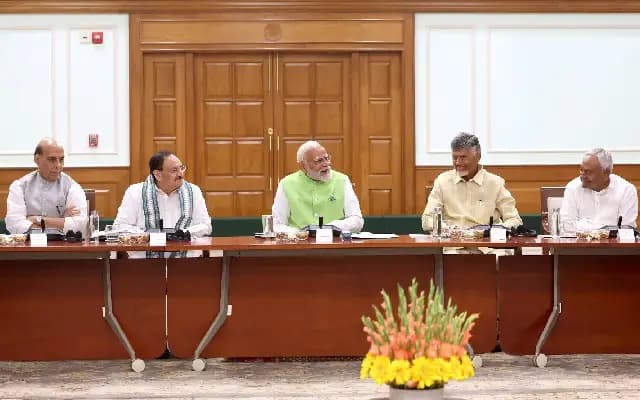Modi Chairs NDA Meeting, Allies Press Demands Ahead of Government Formation