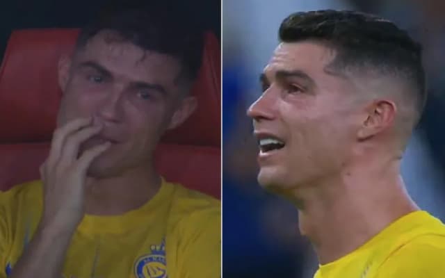 Heartbroken Ronaldo Weeps as Al-Nassr Falls to Al Hilal in King’s Cup Loss