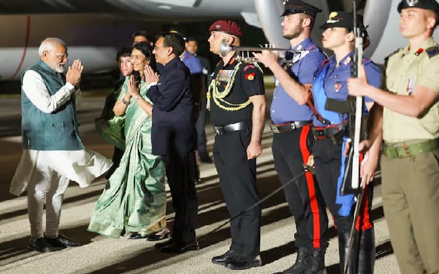 PM Modi arrives in Italy for G7 Summit, to meet several world leaders today