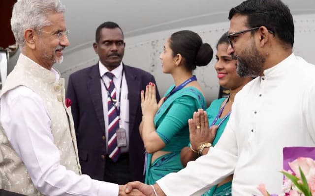 Jaishankar arrives in Sri Lanka on his first foreign trip in Modi 3.0