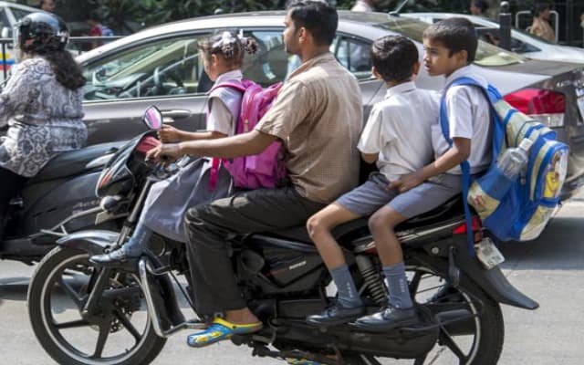 Bengaluru: Safety Harness Mandatory for Kids Below 4 Years on Bikes