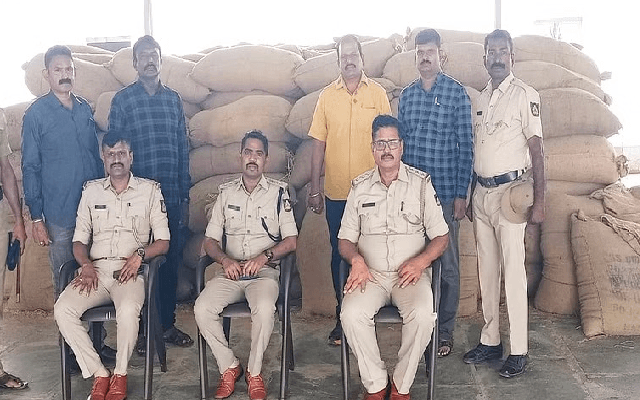 Tekkalakote Police Successfully Crack Paddy Theft Case
