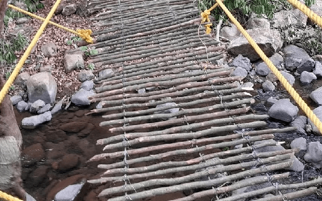 Tragic Incident in Hosnagar: Woman Dies After Slipping from Footbridge
