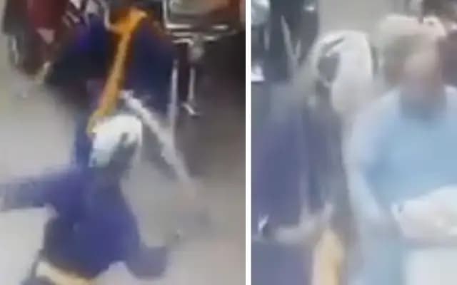 Video: Punjab Shiv Sena Leader Sandeep Thapar Attacked with Swords