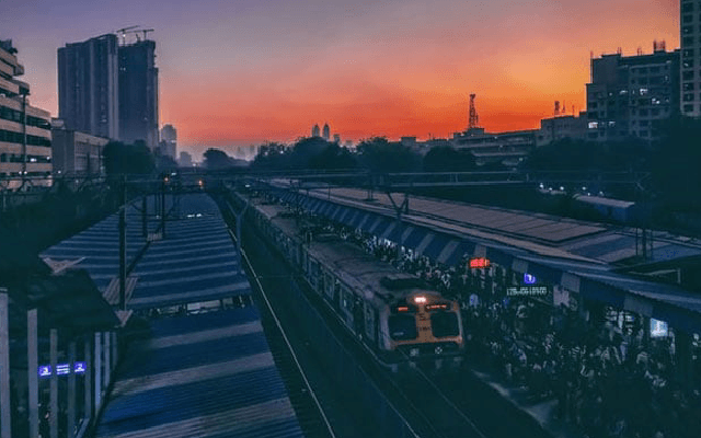 Mumbai Local Train Services Hit On Section Linking Thane After Heavy Rain